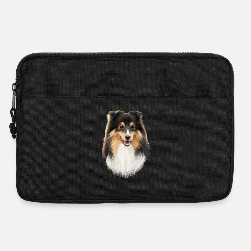 Sheltie - Laptoptasche 13" - Schwarz