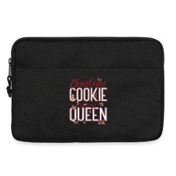 Christmas Cookie Baking Queen - Laptoptasche 13" - Schwarz - Vorne