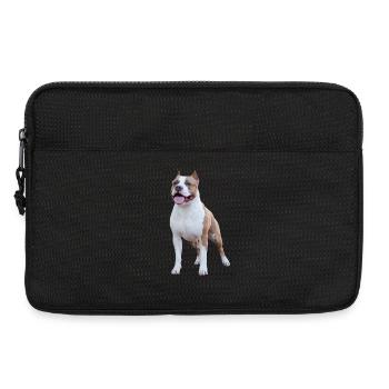 Terrier américain du Staffordshire - Sacoche pour ordinateur portable 13 pouces - noir - Devant