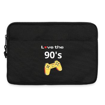 Ich liebe den Retro-Controller der 90er - Laptoptasche 13" - Schwarz - Vorne