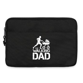 the walking dad lustige Sprüche Kinderwagen Dad - Laptoptasche 13" - Schwarz - Vorne