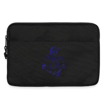 Moin mit Anker Vintage Design - Laptoptasche 13" - Schwarz - Vorne