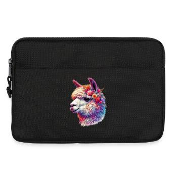Alpaka - Laptoptasche 13" - Schwarz - Vorne