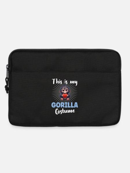 Gorilla Affe - Laptoptasche 13" - Schwarz