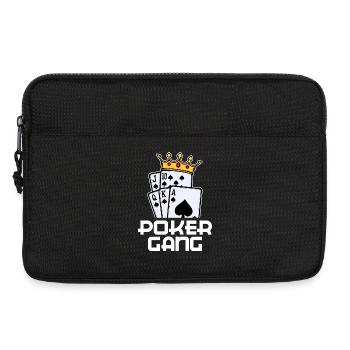 Poker Statement Jeu de cartes de casino Jeux d’argent - Sacoche pour ordinateur portable 13 pouces - noir - Devant