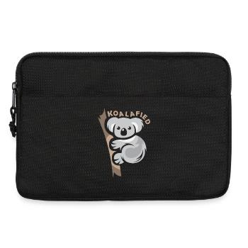 koala lustige Sprüche comic koalafied Symbol Logo - Laptoptasche 13" - Schwarz - Vorne