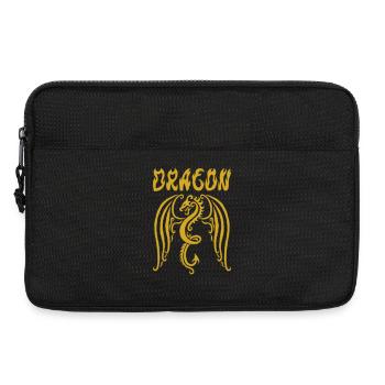 Golden Dragon - Laptop bag 13" - black - Front