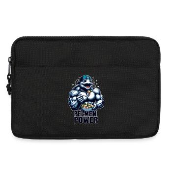 Cadeau Pelmeni Power Turtle - Sacoche pour ordinateur portable 13 pouces - noir - Devant