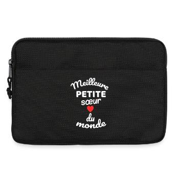 Cercle de Fratrie Petite Sœur Monde - Sacoche pour ordinateur portable 13 pouces - noir - Devant