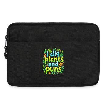 ICH GRABE PFLANZEN UND WORTSPIELE - Laptoptasche 13" - Schwarz - Vorne