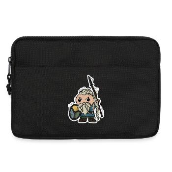 Wikinger | Krieger | Zwerg - Laptoptasche 13" - Schwarz - Vorne
