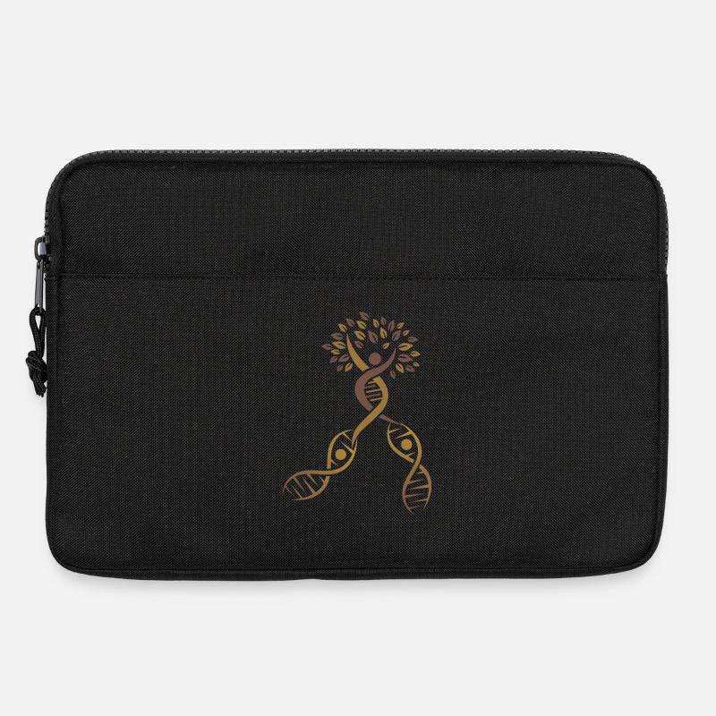 Der DNA-Baum: Die Genealogie der Natur - Laptoptasche 13" - Schwarz