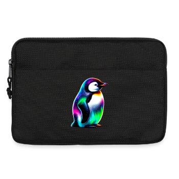 Pinguin - Laptoptasche 13" - Schwarz - Vorne