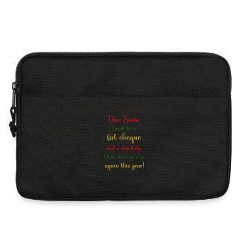 Dear Santa - Laptop bag 13" - black - Front