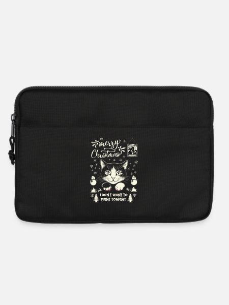 Merry Christmas I don't want to fight tonight - Laptop bag 13" - black