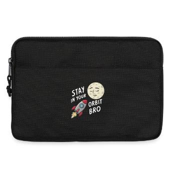 Reste dans ton orbite, mon frère - Sacoche pour ordinateur portable 13 pouces - noir - Devant
