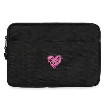 amour - Sacoche pour ordinateur portable 13 pouces - noir - Devant