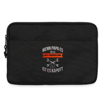 Dad Repairing Father's Day Daddy Dad Home Improvement - Laptop bag 13" - black - Front