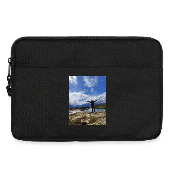 Triumphgipfel an der Spitze - Laptoptasche 13" - Schwarz - Vorne
