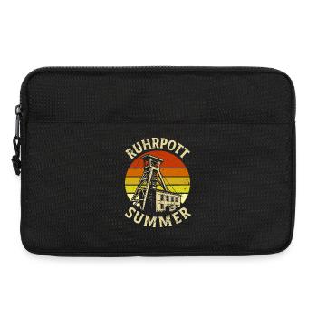 Ruhr Area Summer Ruhrpott Summer - Laptop bag 13" - black - Front