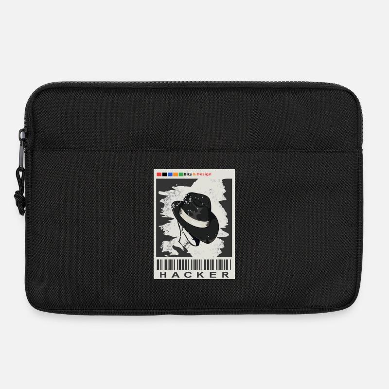 Hacker gesucht - Laptoptasche 13" - Schwarz