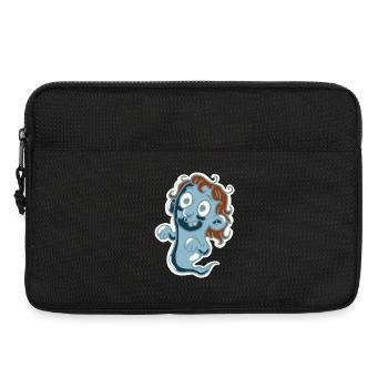 Cuticle the Ghost - Laptop bag 13" - black - Front