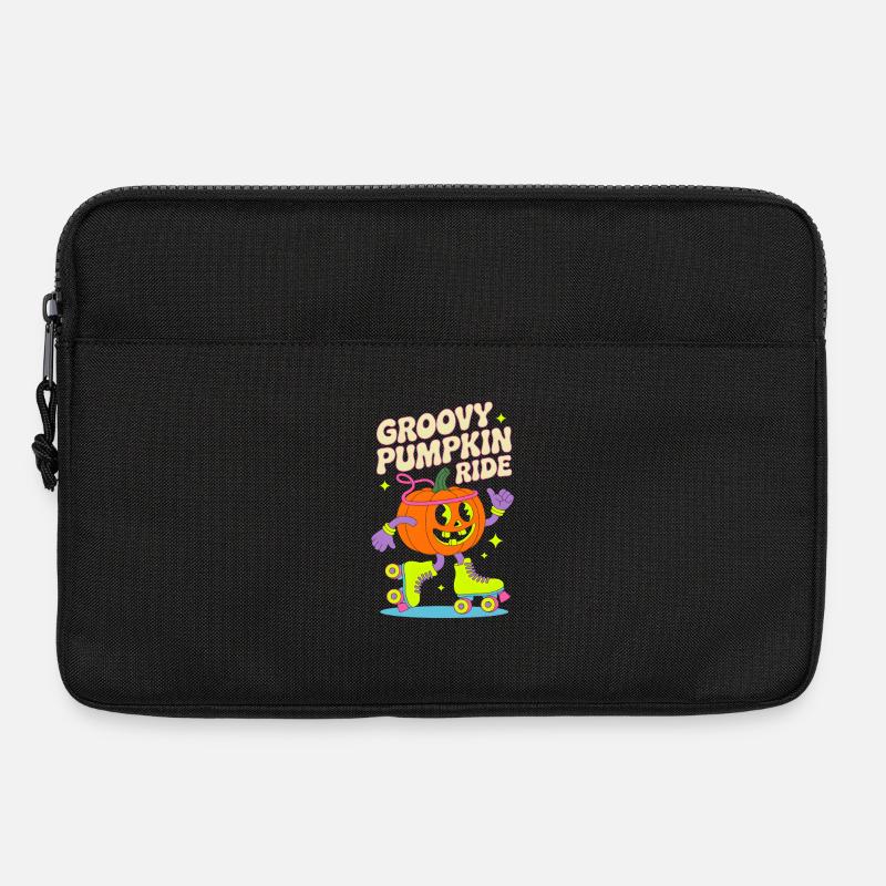Groovy Pumpkin Inline Skate - Laptoptasche 13" - Schwarz