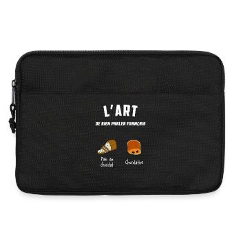 Fierté Sud Ouest Geschenkidee - Laptoptasche 13" - Schwarz - Vorne