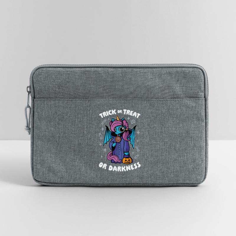 Dunkles süßes Einhorn - Süßes oder Saures oder Dunkelheit Laptoptasche 13"