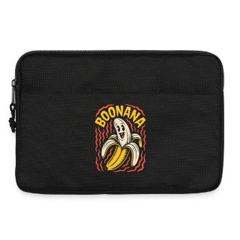 Drôle Boonana Ghost Banana - Sacoche pour ordinateur portable 13 pouces - noir - Devant
