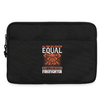 Pompier - Sacoche pour ordinateur portable 13 pouces - noir - Devant