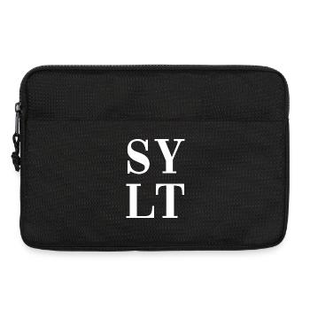 Sylt - Nordsee - Deutschland - Westerland - Laptoptasche 13" - Schwarz - Vorne
