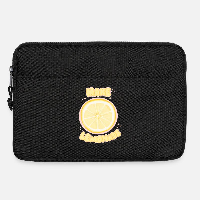 Zitronenlimo - Laptoptasche 13" - Schwarz