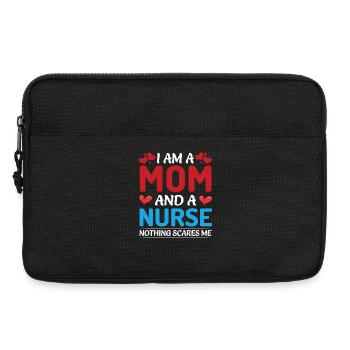 Mama und Pflegekraft Design - Laptoptasche 13" - Schwarz - Vorne
