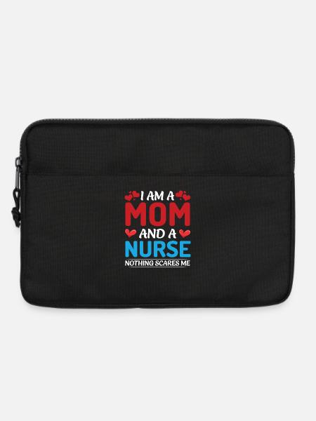 Mom and Caregiver Design - Laptop bag 13" - black
