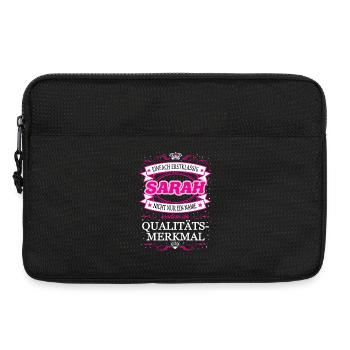 Caractéristique de qualité Sarah tout simplement de première classe - Sacoche pour ordinateur portable 13 pouces - noir - Devant