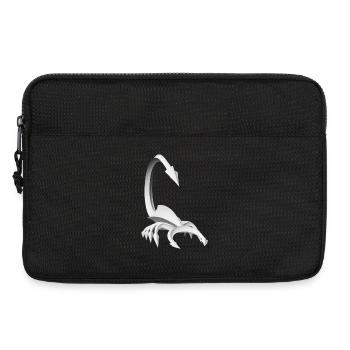 Futuristic scorpion in black and white - Laptop bag 13" - black - Front