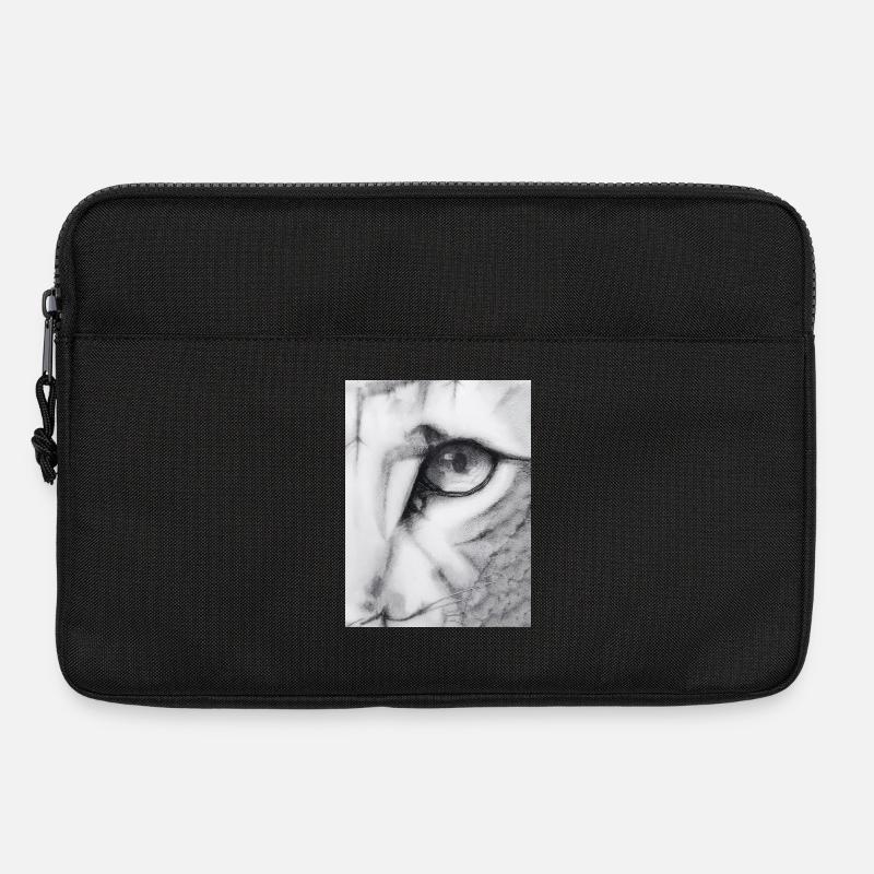 Katzenartig - Laptoptasche 13" - Schwarz