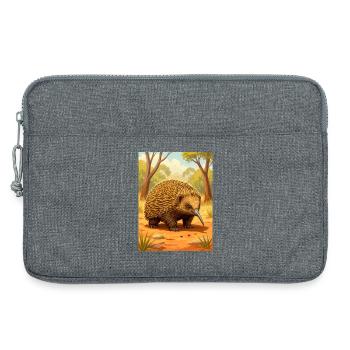 Echidna A spiny wanderer with ancient charm  - Laptoptasche 13" - Grau meliert - Vorne
