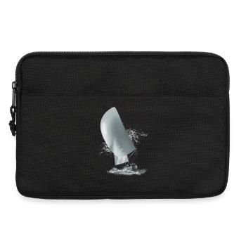 Voilier - Sacoche pour ordinateur portable 13 pouces - noir - Devant