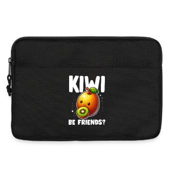 Kiwi Komplize - Laptoptasche 13" - Schwarz - Vorne