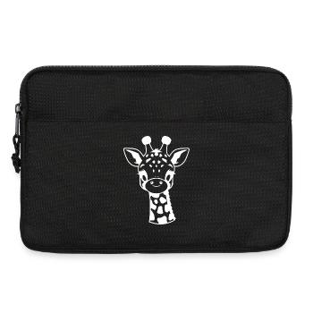 Girafe - Sacoche pour ordinateur portable 13 pouces - noir - Devant