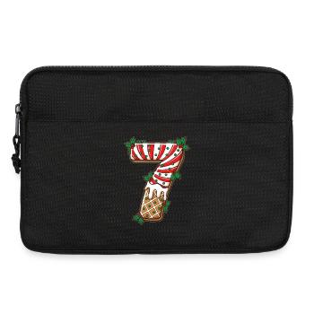 Christmas 7 Popsicle Mistletoe - Laptop bag 13" - black - Front