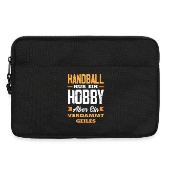Handball Joueurs Handball Handball Cadeaux - Sacoche pour ordinateur portable 13 pouces - noir - Devant