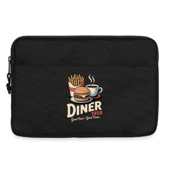 Dinner 1958 - Laptop bag 13" - black - Front