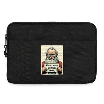 Santa Arrested - Laptop bag 13" - black - Front