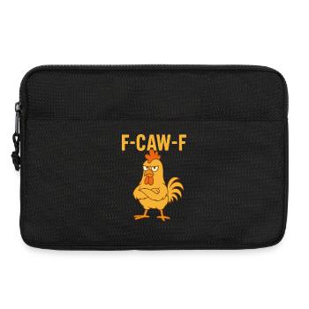 F-CAW-F Drôle de poulet - Sacoche pour ordinateur portable 13 pouces - noir - Devant