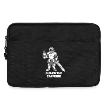 Coffee Fighter Knight - Laptop bag 13" - black - Front