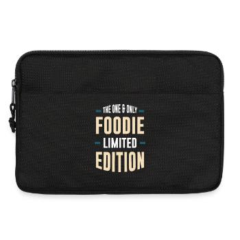 Limitierte Foodie Edition - Laptoptasche 13" - Schwarz - Vorne