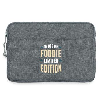 Limited Foodie Edition - Laptop bag 13" - heather grey - Front